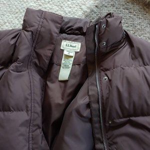LL Bean Women's Full Length Winter Puffer Coat